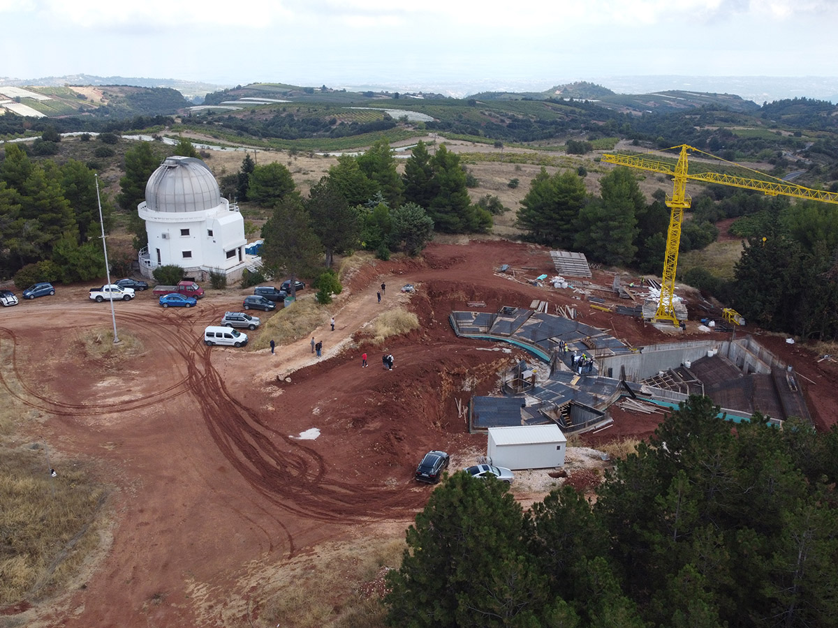 Αυτοψία-στο-έργο-4,3-εκατ.-ευρώ-στο-Αστεροσκοπείο-Κρυονερίου-από-τον-Περιφερειάρχη-Πελοποννήσου