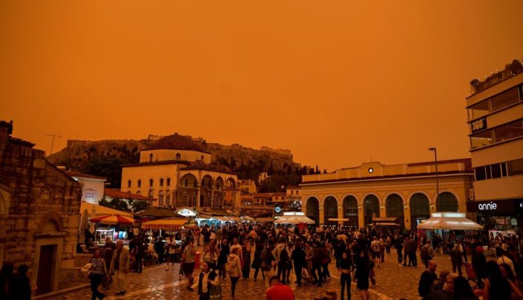 Μεταφορά-σαχαριανής-σκόνης-και-λασποβροχές-τις-επόμενες-ημέρες-στην-Ελλάδα-–-Προειδοποιούν-οι-μετεωρολόγοι